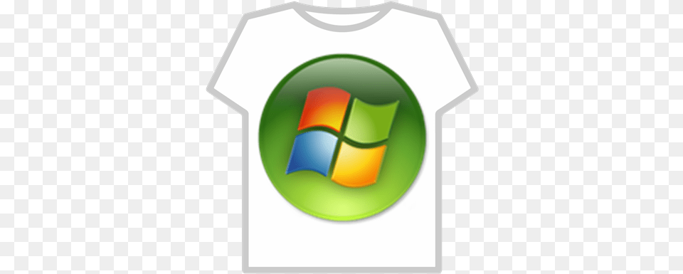 Green Windows Vista Logo Hatsune Miku T Shirt Roblox, Clothing, T-shirt Png