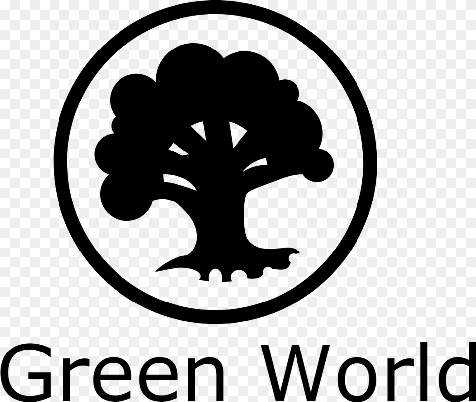 Green World Logo Bus Stop, Gray Free Transparent Png