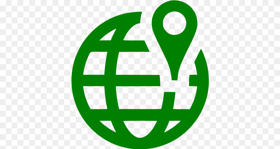 Green Worldwide Location Icon Map Icon Green, Logo Png