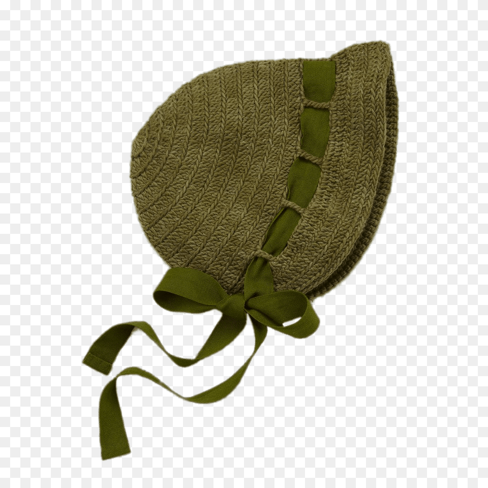 Green Woven Sunbonnet, Bonnet, Clothing, Hat, Animal Png Image