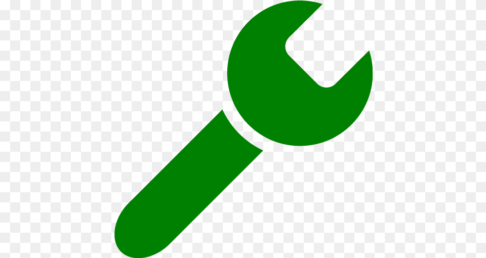 Green Wrench Icon Green Wrench Icon Free Png