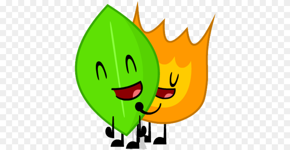 Green Yellow Leaf Plant Clip Art Smile Produce Leafy Battle For Bfdi, Flower Png Image