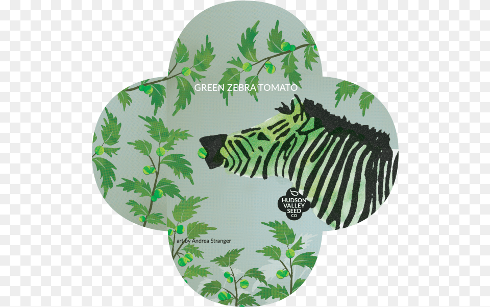Green Zebra Tomato Flip Flops, Plant, Leaf, Art, Graphics Free Png Download
