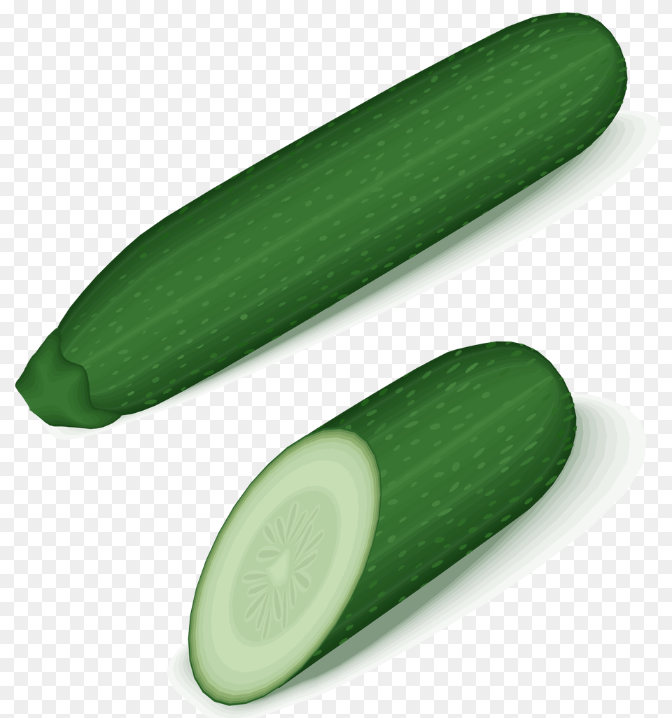 Green Zucchini, Cucumber, Food, Plant, Produce Free Png