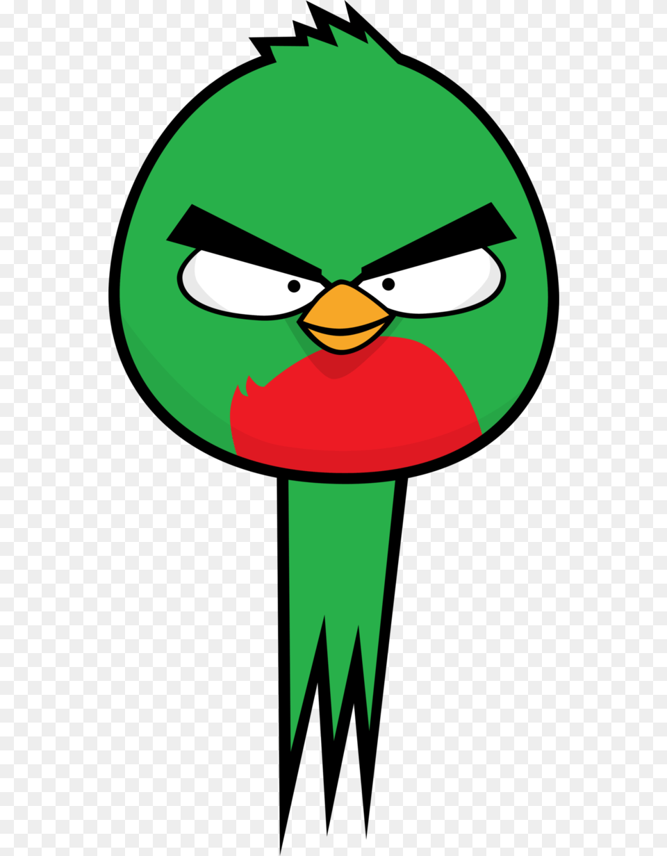 Greenangry Birdsclip Charactervideo Game Software El Quetzal En Angry Birds, Animal, Beak, Bird, Logo Free Png Download