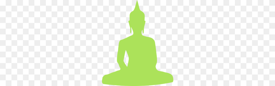 Greenbuddha Clip Art, Person, Silhouette, Buddha, Prayer Free Png Download