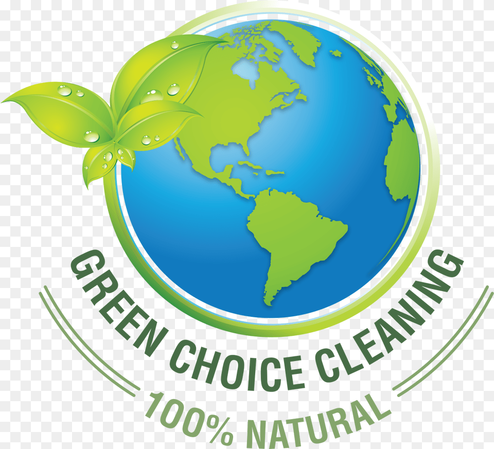 Greenchoice Eco Friendly House Go Green Cleaning Logo, Astronomy, Outer Space, Planet, Globe Free Png