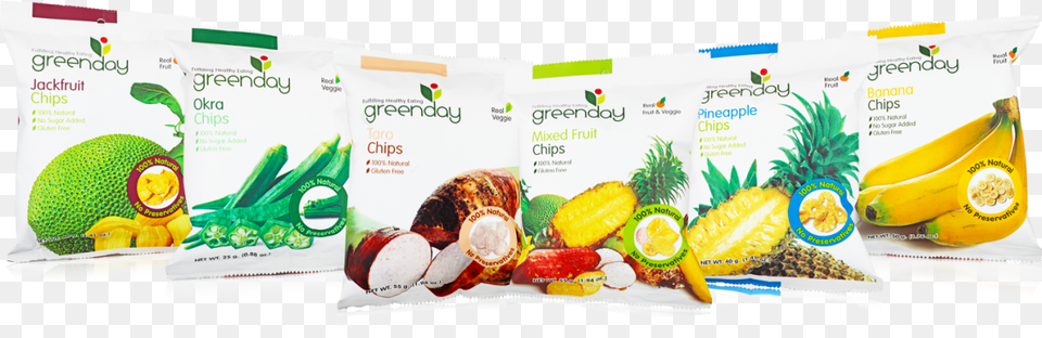 Greenday Chips Vacuum Fried Range Natural Foods, Advertisement, Poster, Food, Fruit Png