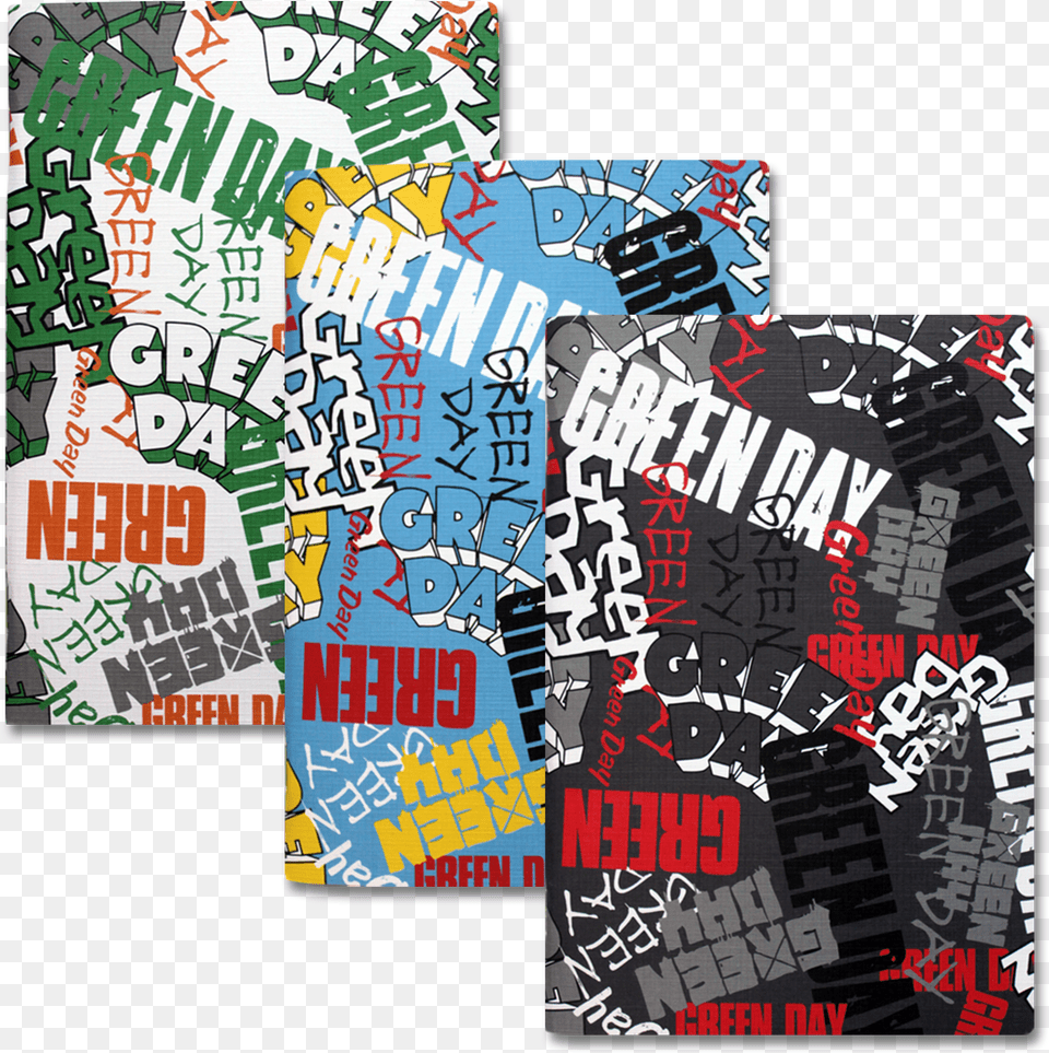Greenday Notebooks All Shadow Green Day Bullet In A Bible Art, Collage, Advertisement, Poster Free Transparent Png