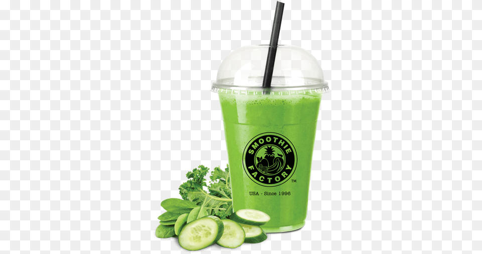 Greendetox Smoothie Factory, Plant, Herbs, Green, Beverage Png Image