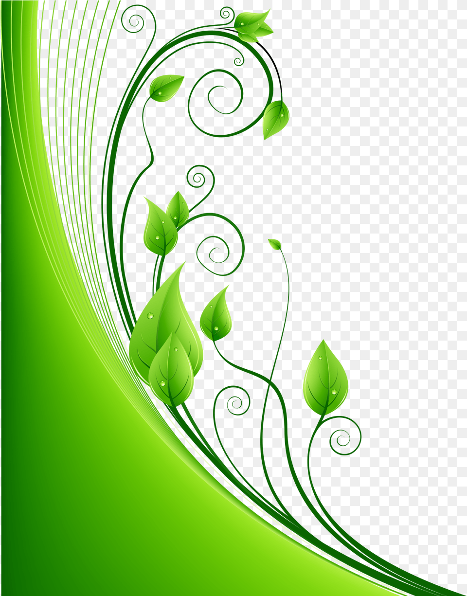 Greenery Vector Floral Design Green Background, Art, Floral Design, Graphics, Pattern Free Transparent Png