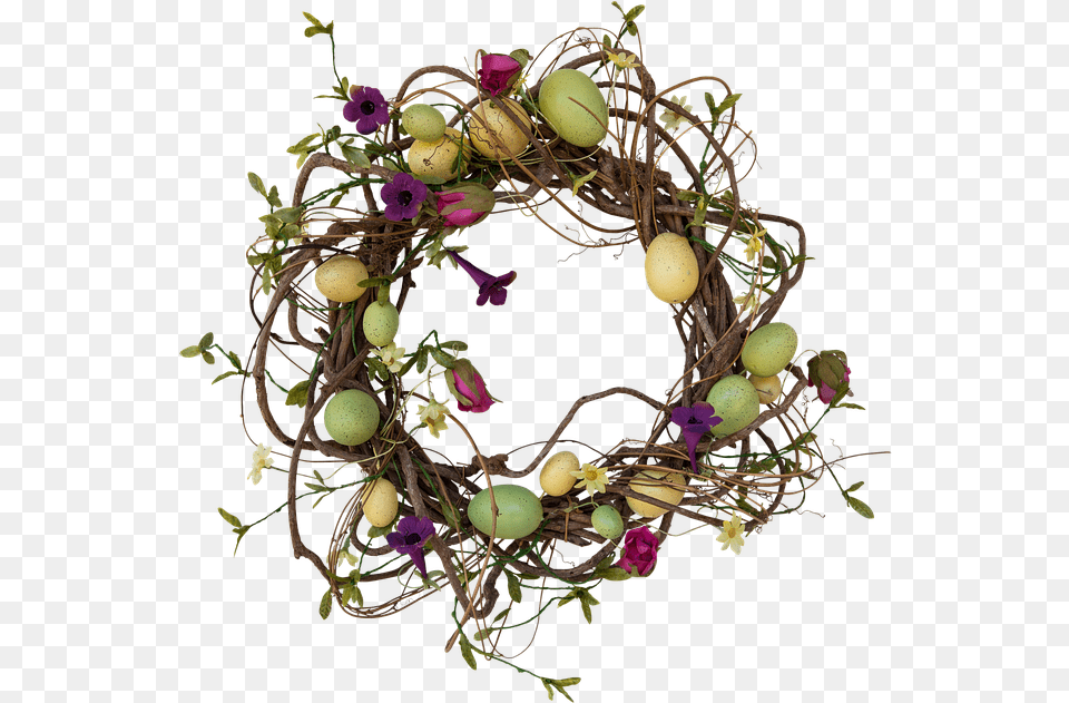 Greenery Wreath Photo Frame Transparent Round Ideas For Unusual Easter Bonnets, Plant, Fungus Png Image