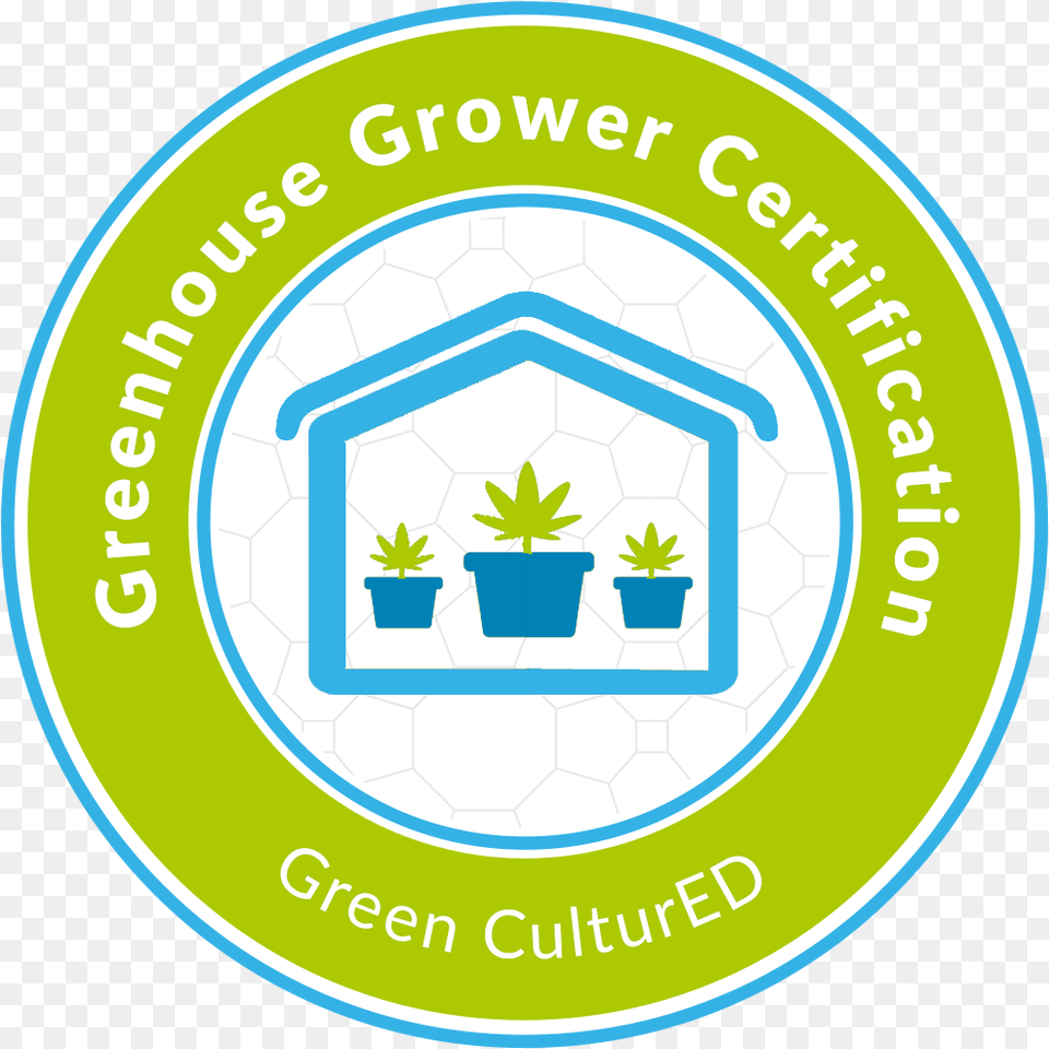 Greenhouse Grower Certification Cannabis, Logo, Plant, Pottery Free Transparent Png