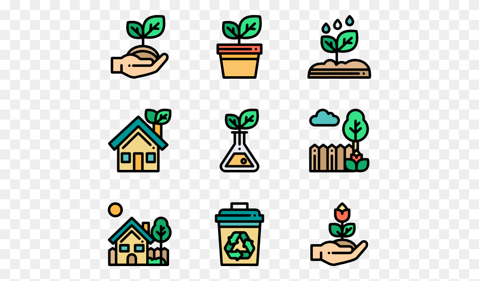 Greenhouse Icon Packs, Recycling Symbol, Symbol, Face, Head Png