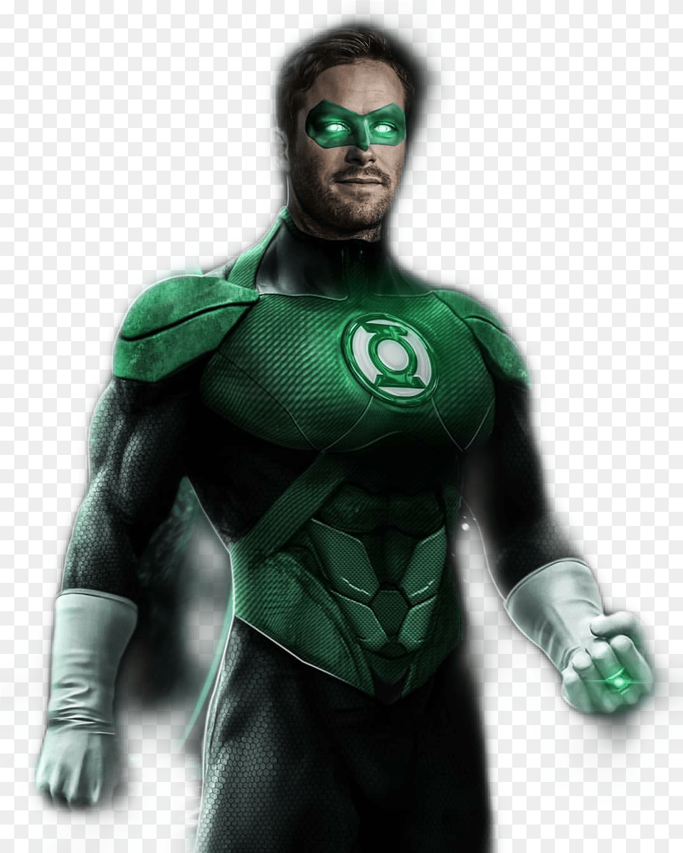 Greenlantern Haljordan Armiehammer Armie Hammer Green Lantern, Adult, Man, Male, Glove Free Png Download