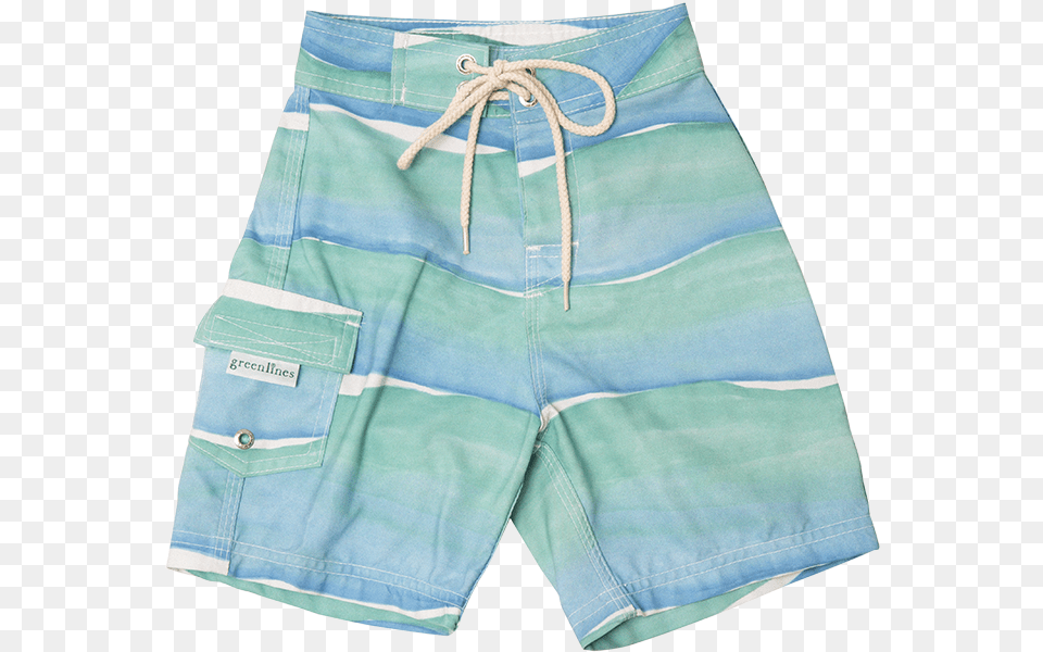 Greenlines Kids Swim Trunks Board Short, Clothing, Shorts, Swimming Trunks Free Png Download