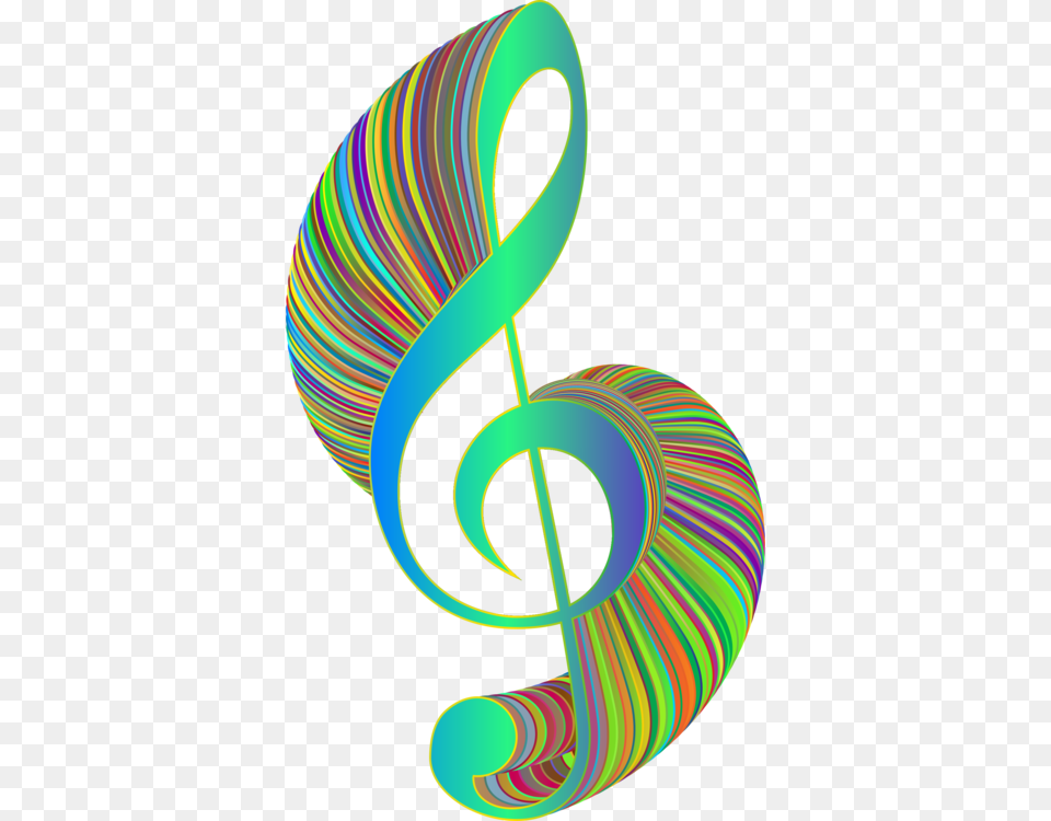 Greenmusical Noteclef Circle, Art, Graphics, Pattern, Spiral Free Png