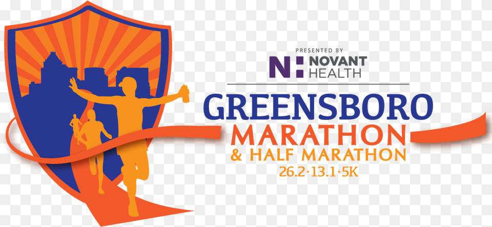 Greensboro Marathon Logo 2015class Img Responsive Graphic Design, Baby, Person Free Png Download