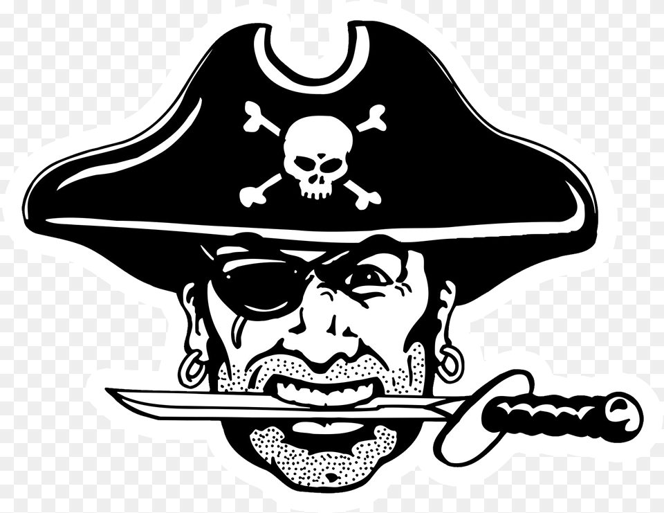Greensburg Pirates Pearl High School Pirates, Pirate, Person, Head, Face Png Image