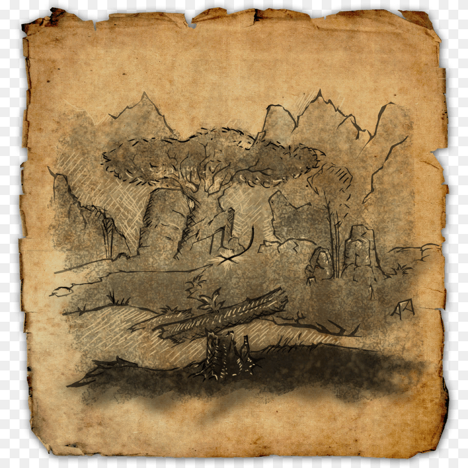 Greenshade Treasure Map I Download Clockwork City Treasure Map, Archaeology, Art, Painting, Text Png Image