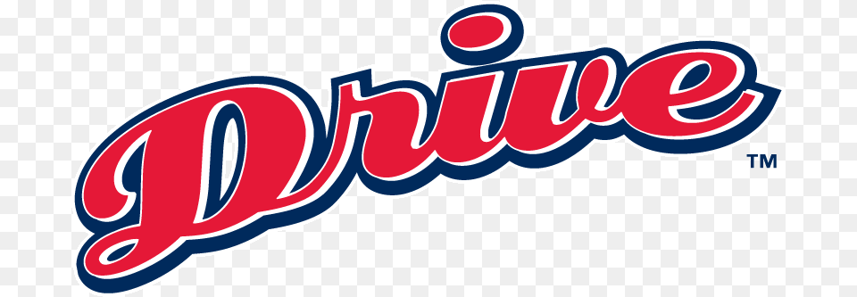 Greenville Drive Wordmark Logo South Atlantic League Sal Greenville Drive Logo, Dynamite, Weapon Free Transparent Png