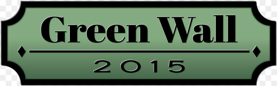 Greenwall Logo Sign, Text, Paper, Symbol, Car Free Png Download