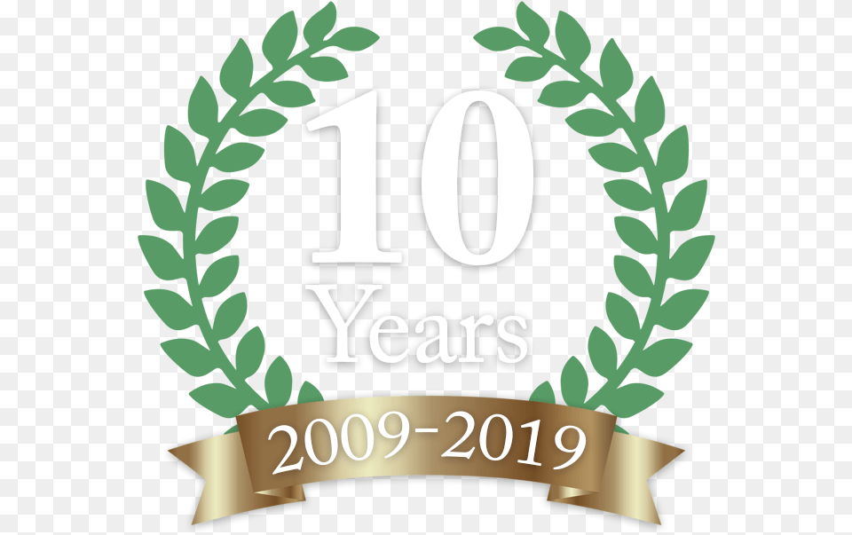 Greenwing Solutions Celebrates 10 Years In Business Celebrating 10 Years In Business 2019, Number, Symbol, Text, Leaf Free Png Download