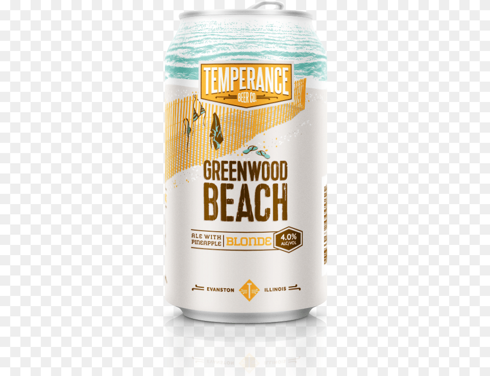 Greenwood Beach Blonde, Alcohol, Beer, Beverage, Lager Png Image