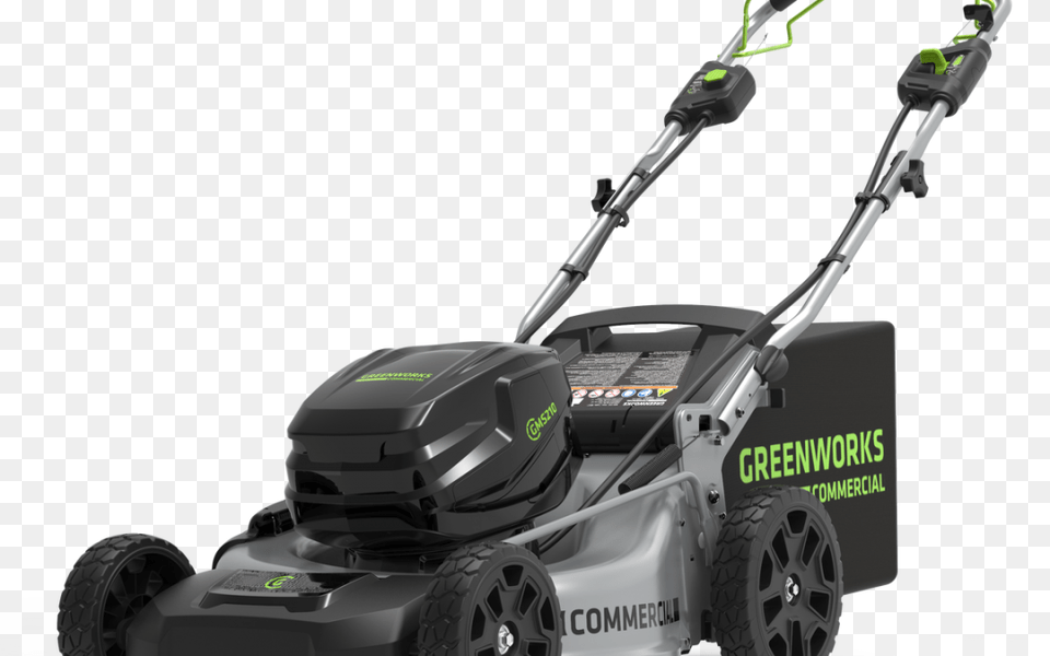 Greenworks 82v 21 Inch Steel Deck Self Propelled Mower Lawn Mower, Device, Grass, Plant, Lawn Mower Free Png Download