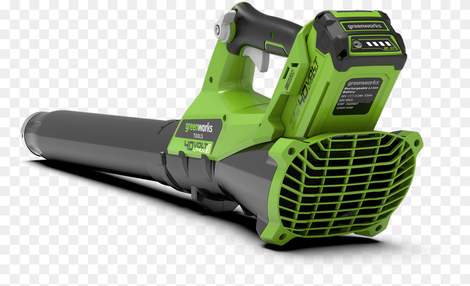 Greenworks Axial Blower G40ab Greenworks Lombfv, Machine, Device, Grass, Lawn Png Image