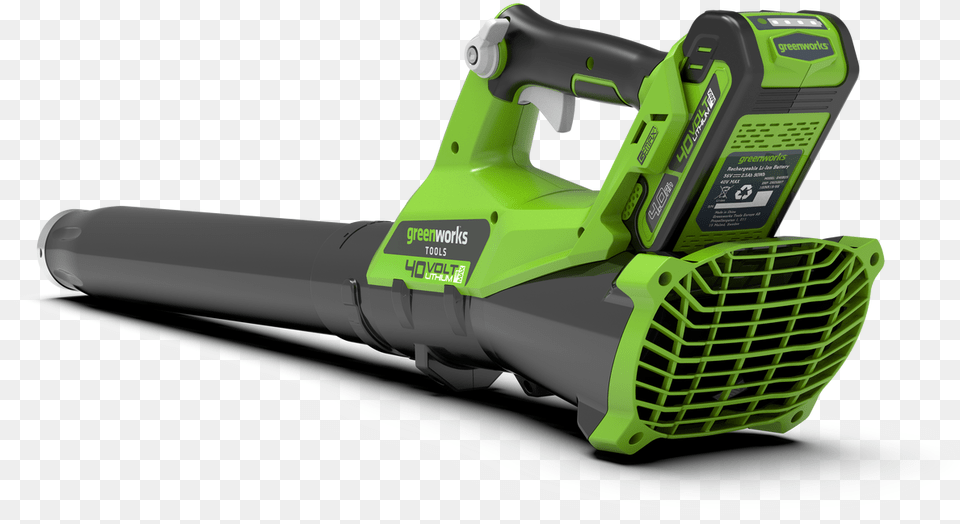 Greenworks Axial Blower G40ab Mes, Device, Machine, Grass, Lawn Png Image