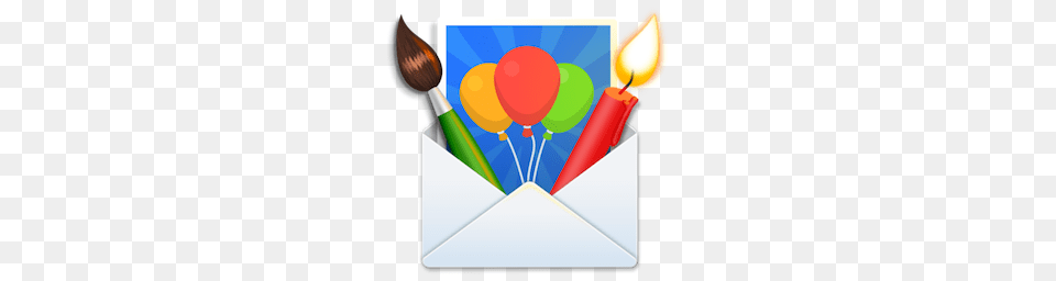 Greeting Card Maker Design And Print Cards Macos Apps, Balloon, Envelope, Mail Png