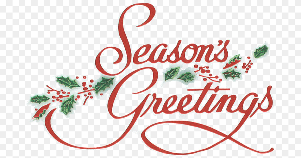 Greeting Picture Seasons Greetings, Art, Graphics, Pattern, Text Free Png Download