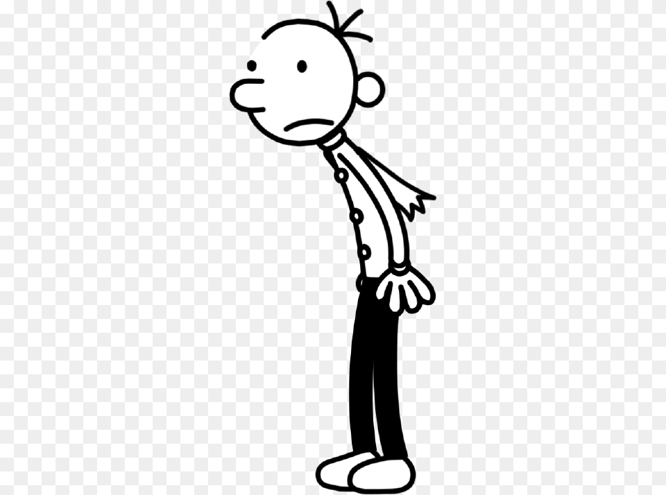 Greg Heffley, Stencil, Baby, Person, Face Free Png Download