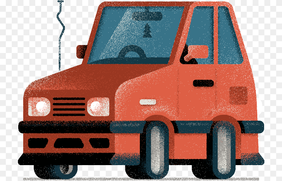 Gregory Darroll Freelance Illustrator City Car, Transportation, Vehicle, Truck, Pickup Truck Free Png