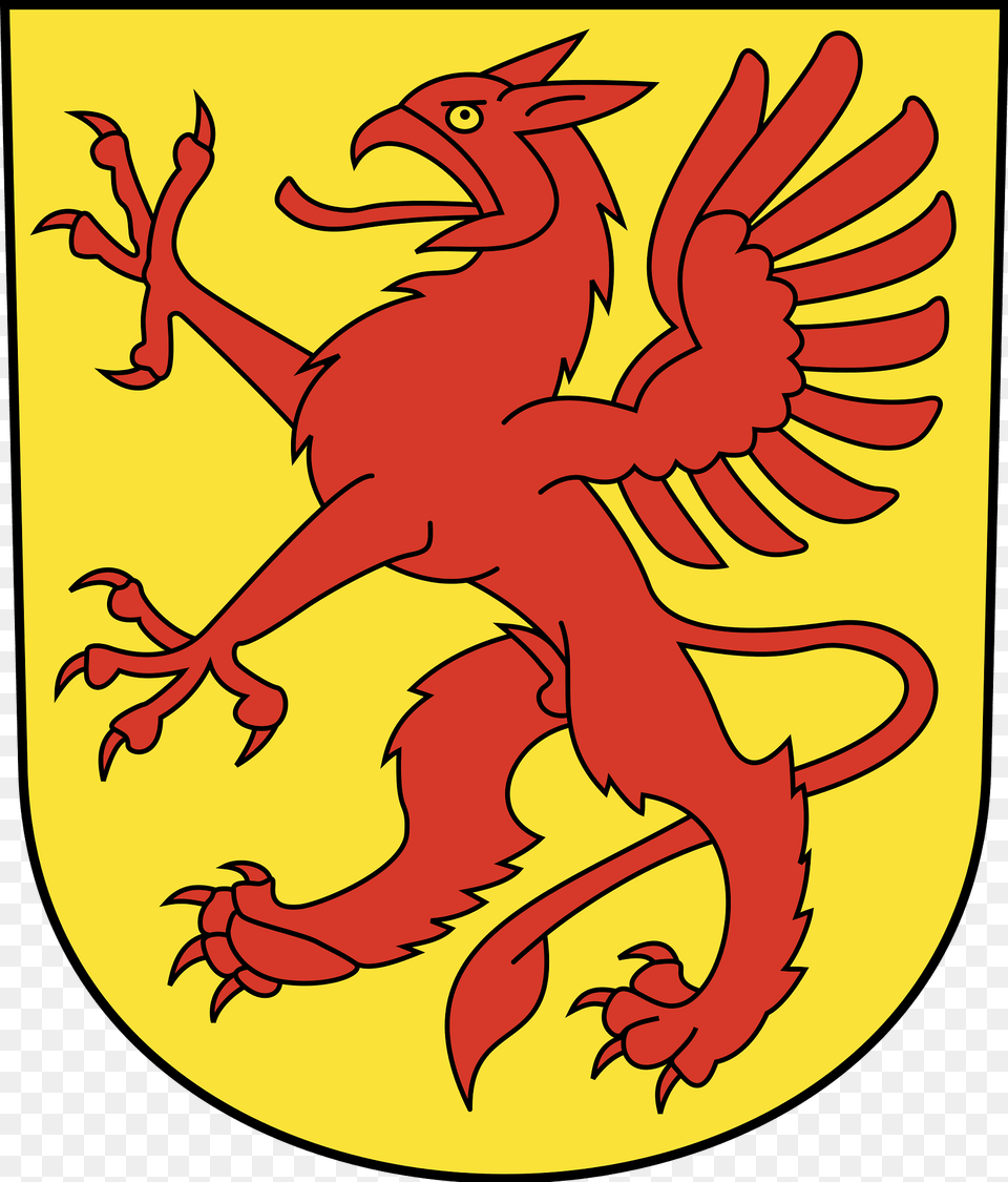 Greifensee Blazon Clipart, Dragon Png Image