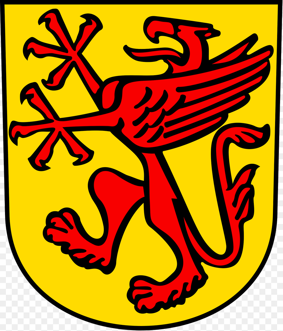 Greifensee Blazon Variant Clipart, Emblem, Symbol, Dynamite, Weapon Free Png