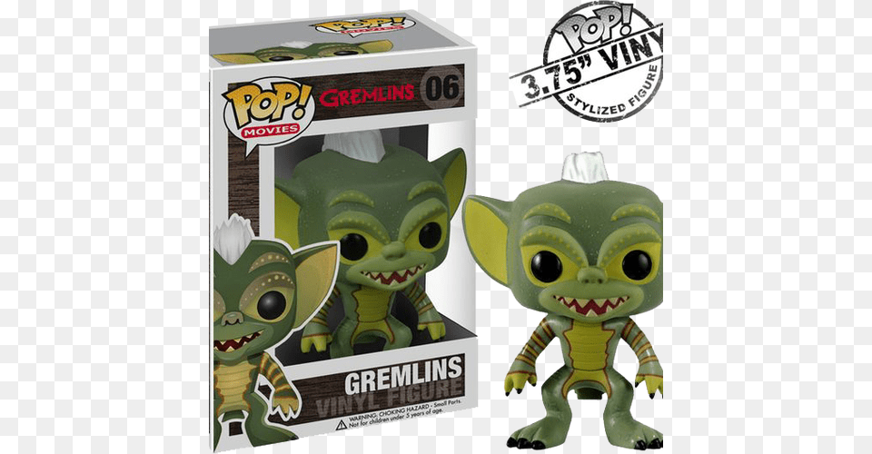 Gremlin Pop Vinyl Gremlins Funko, Plush, Toy, Alien Png Image