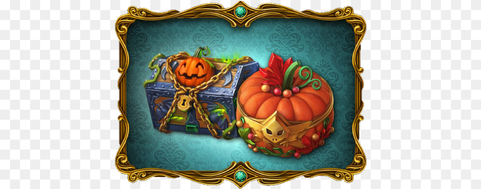 Gremlin Treasure And Halloween Charm Casket Coffin, Vegetable, Pumpkin, Produce, Plant Free Transparent Png