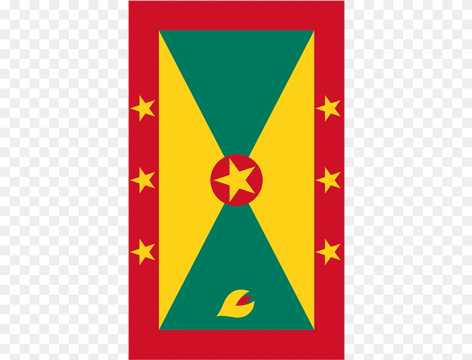 Grenada Flag, Star Symbol, Symbol Free Png