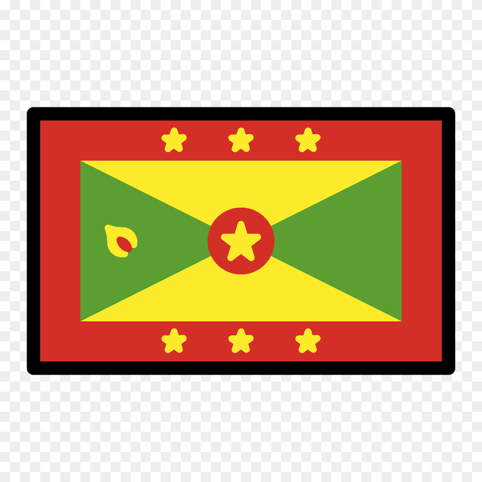 Grenada Flag Emoji Clipart, Blackboard Free Png Download