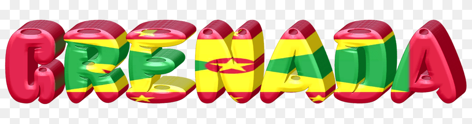 Grenada Lettering With Flag Clipart, Clothing, Footwear, Shoe, Sneaker Free Transparent Png