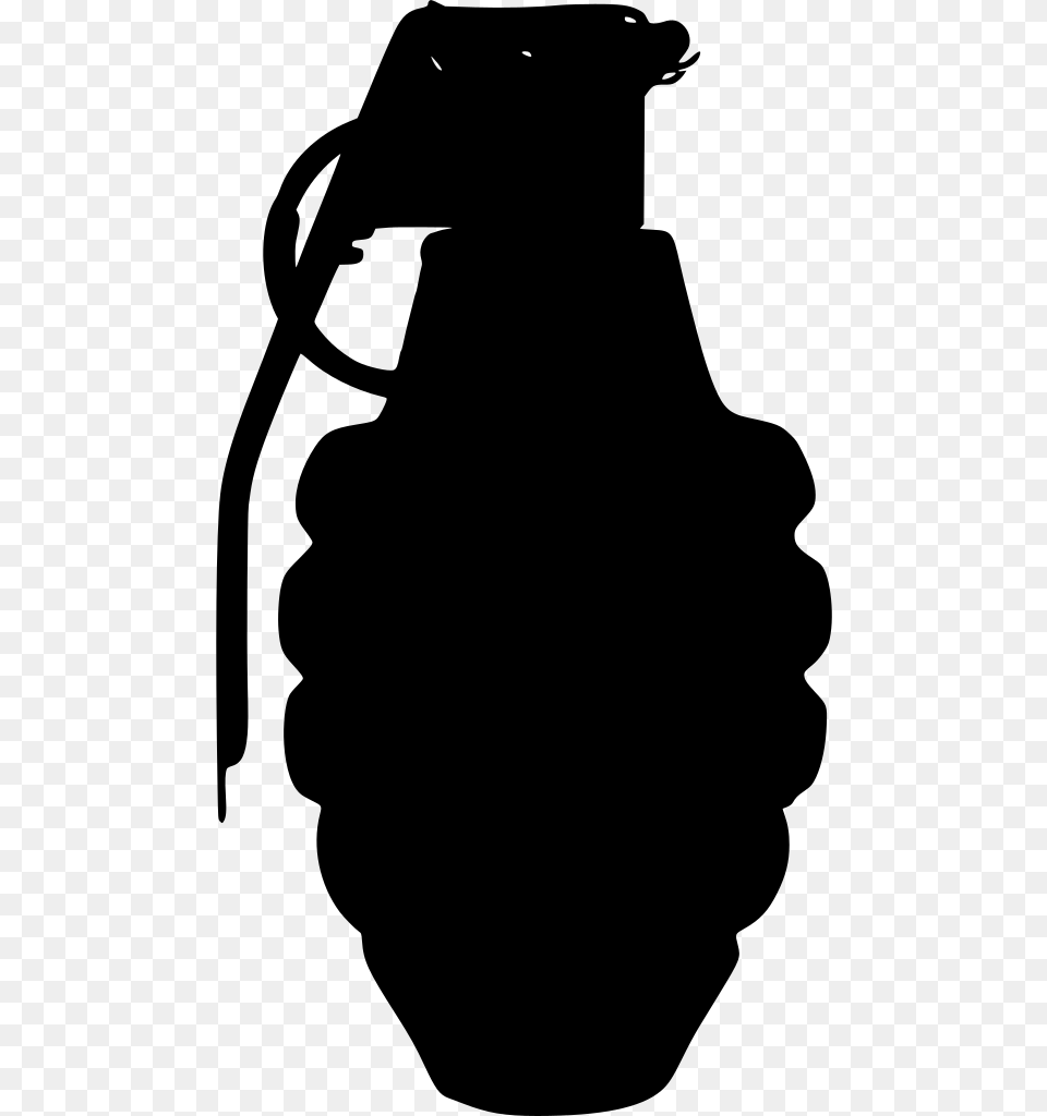 Grenade, Gray Free Transparent Png