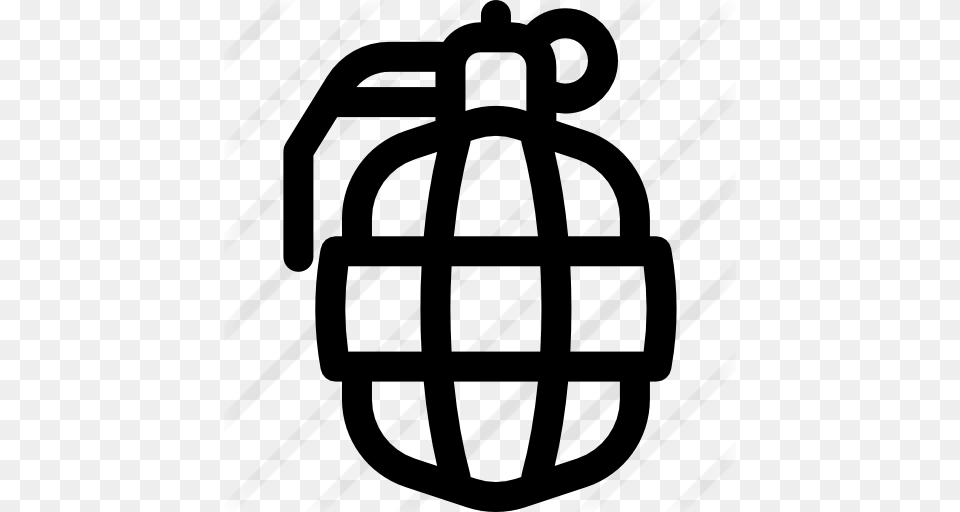 Grenade, Gray Free Png Download