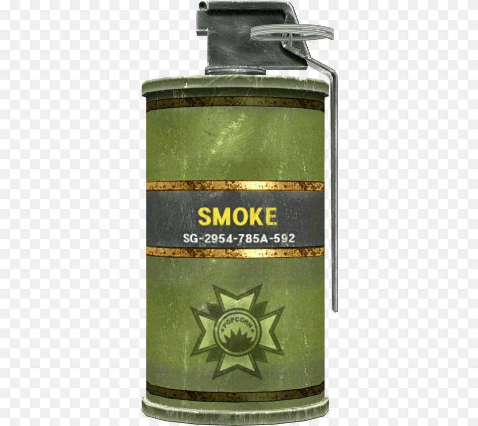 Grenade Download Clipart With A Transparent Background Smoke Grenade Transparent Background, Bottle, Ammunition, Weapon Free Png