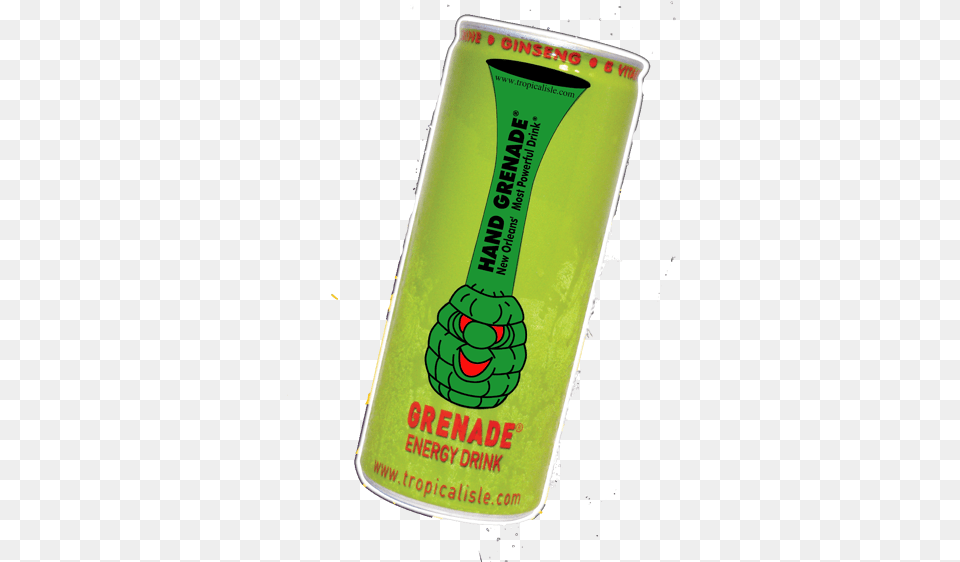 Grenade Energy Drink Cartoon, Bottle, Can, Tin Free Png