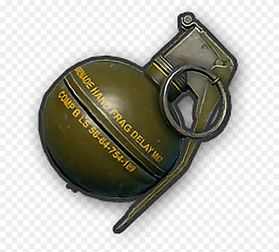 Grenade Granada Pubg Game Jogo Grenade Pubg, Ammunition, Weapon, Bomb Free Png Download