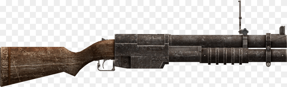 Grenade Launcher Fallout New Vegas, Firearm, Gun, Rifle, Weapon Png Image