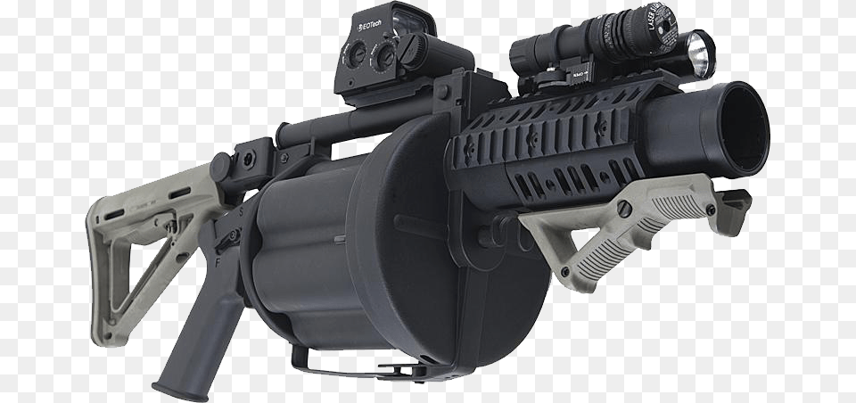 Grenade Launcher Firearm, Gun, Rifle, Weapon Free Png Download