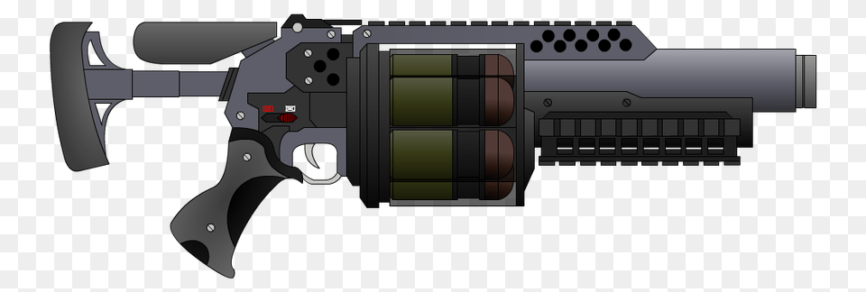 Grenade Launcher Firearm, Gun, Rifle, Weapon Free Png Download